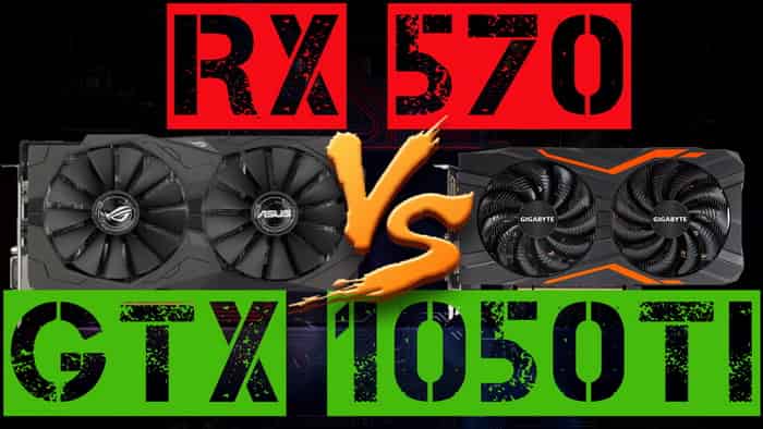 Gtx 1050 clearance vs rx 570