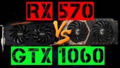 RX 570 VS GTX 1060