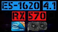 XEON E5-1620 + RX 570