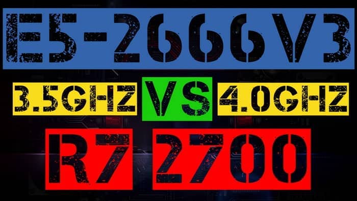 XEON E5-2666 V3 VS RYZEN 7 2700 - Artem Browser