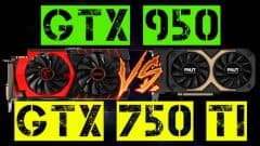 gtx 950 vs gtx 750 ti